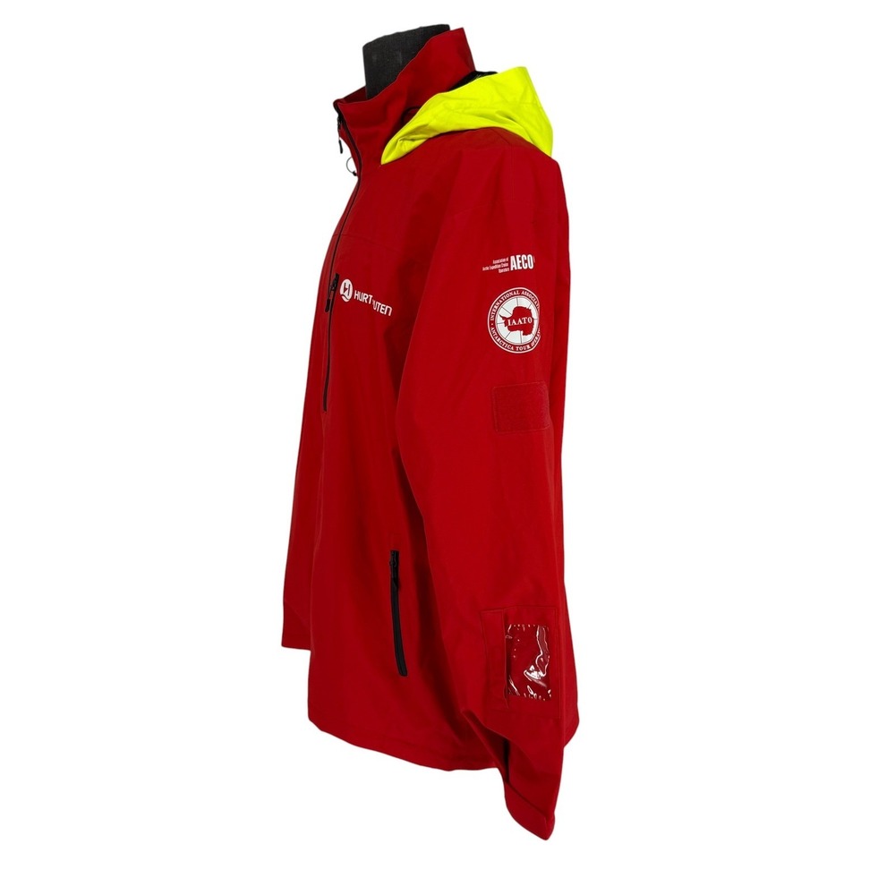 Helly Hansen Hurtigruten Expedition Jacket Mens XL Technical Hooded Waterproof - Picture 9 of 15